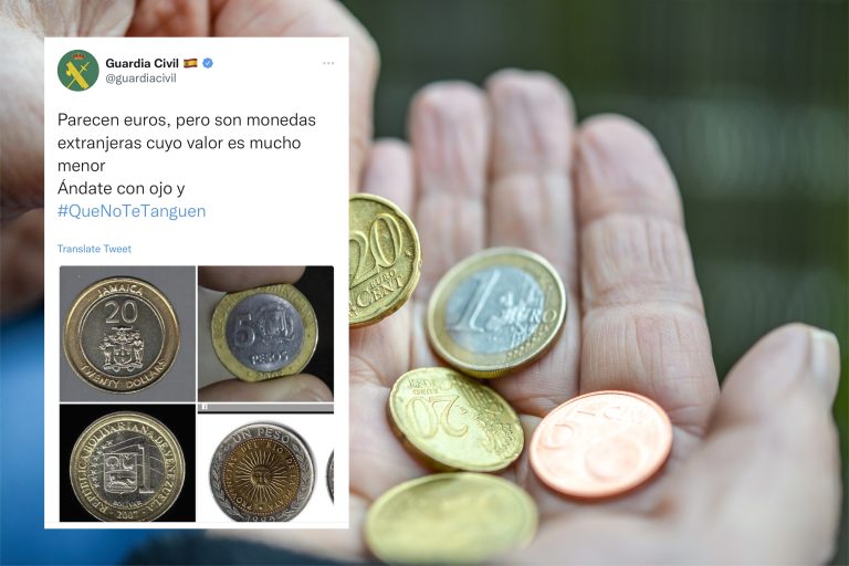 Guardia Civil varnar: Kontrollera dina växelpengar noga