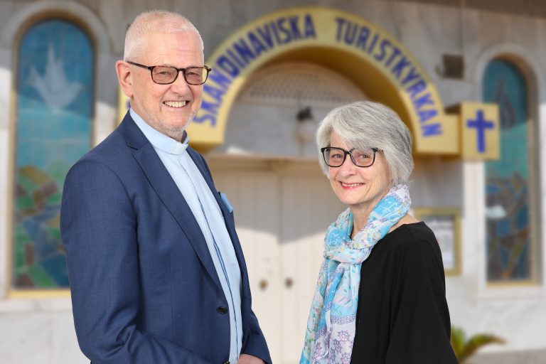 Möt Gunbritt och Christer Tornberg -nya pastorparet i Skandinaviska Turistkyrkan