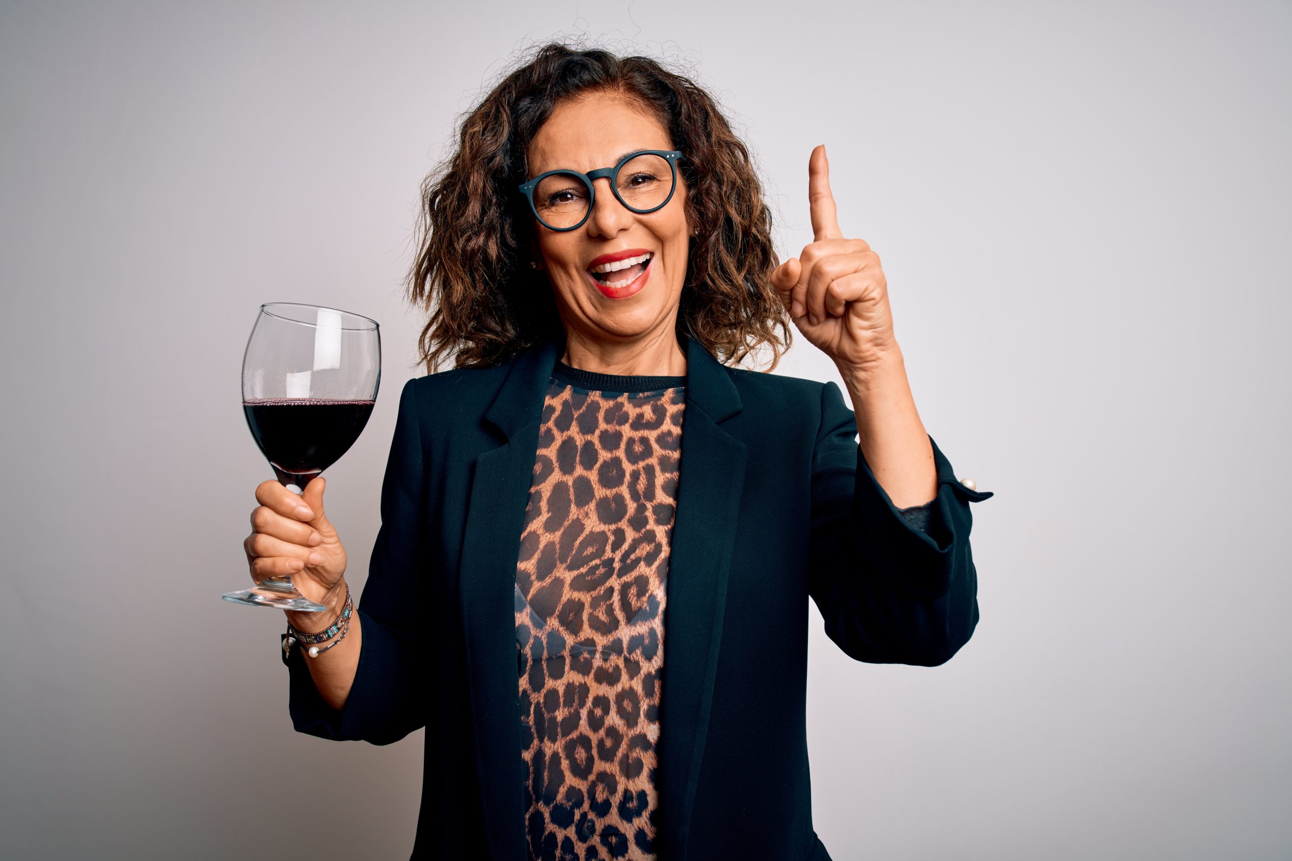 Ett glas vin eller två för hälsan
