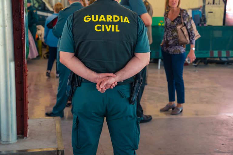 Guardia Civil - utställning och uppvisning på onsdag