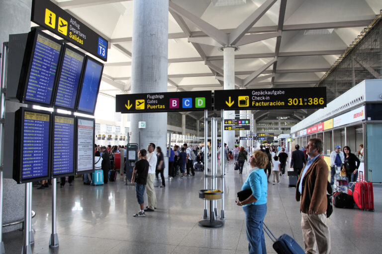 Málagas flygplats är mer internationell än någonsin