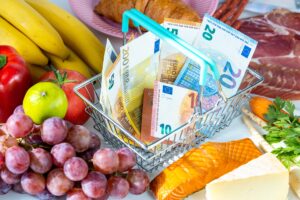 Inflationen sjunker – livsmedelspriserna stiger