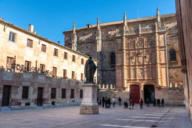 Salamanca,,Spain,-,January,14,,2022:,The,University,Of,Salamanca.