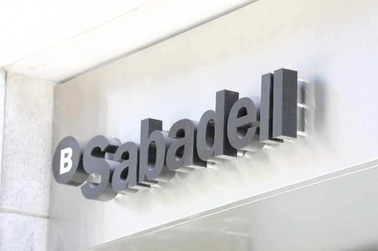 Madrid,Spain,-,May,27,,2019:,Sabadell,Bank,Company,Logo