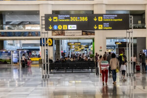 Málaga flygplats förväntas nå rekord med 600 flygningar på en dag
