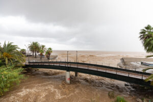 Rikligt med regn på Costa del Sol