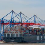 Containerfartygen hopar sig i Málaga