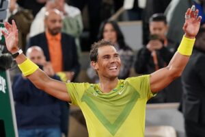 Rafa Nadal hedras i Málaga