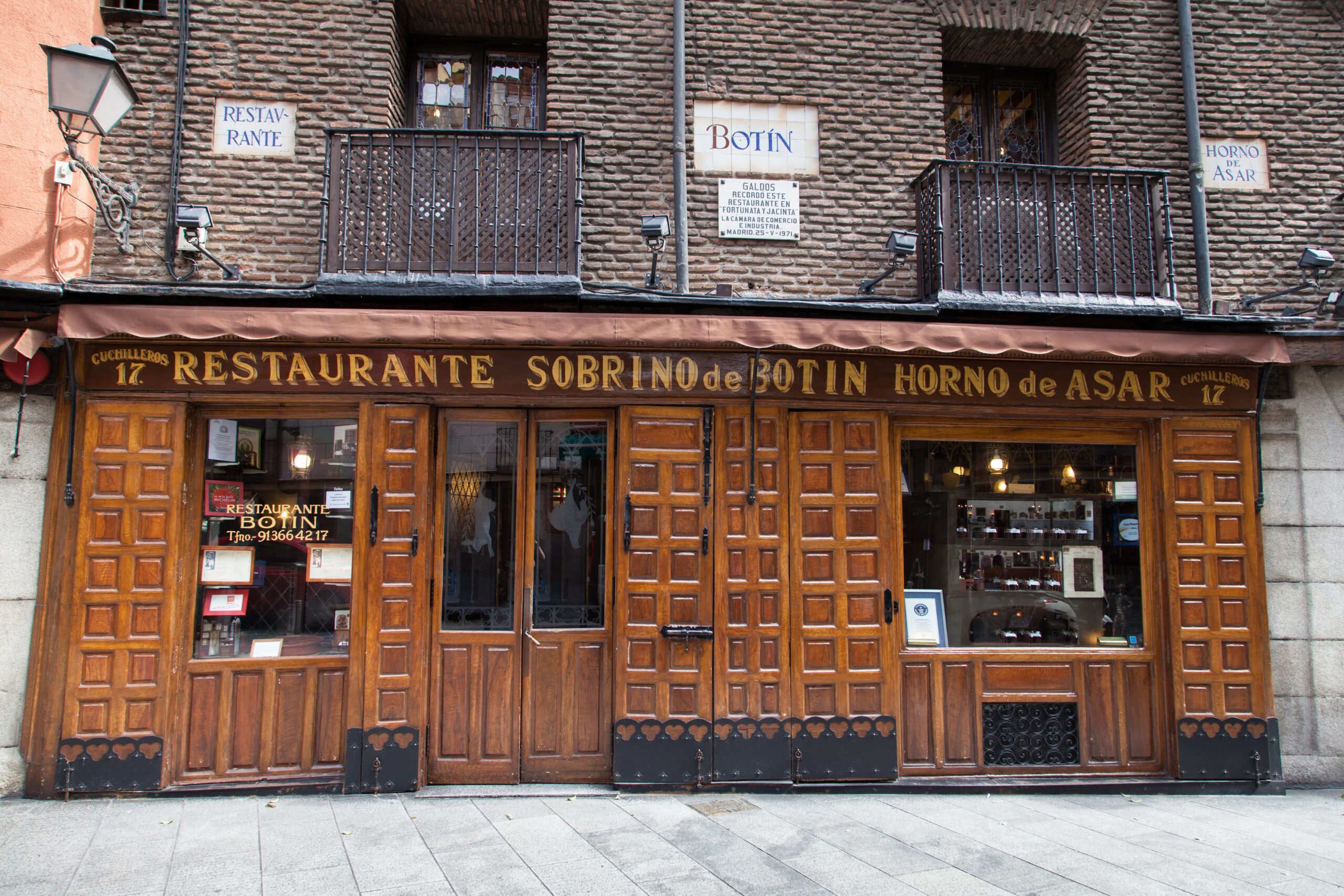 RESTAURANTE BOTíN – världens äldsta restaurang