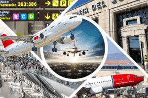 När Málaga flygplats blir för liten…