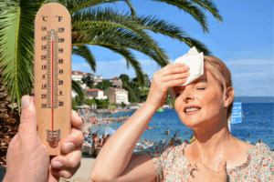 Spaniens högsta temperaturer uppmätta i Málaga