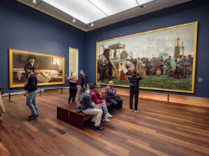 Ökad övervakning på Málagas museer