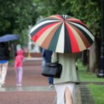 Höstens första regn över Málaga – få allvarligare skador