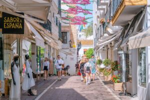 Gratis parkering när du handlar i Marbella